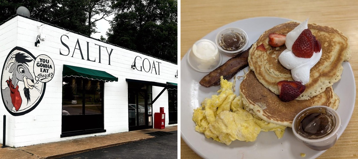 Salty Goat Grill Menu