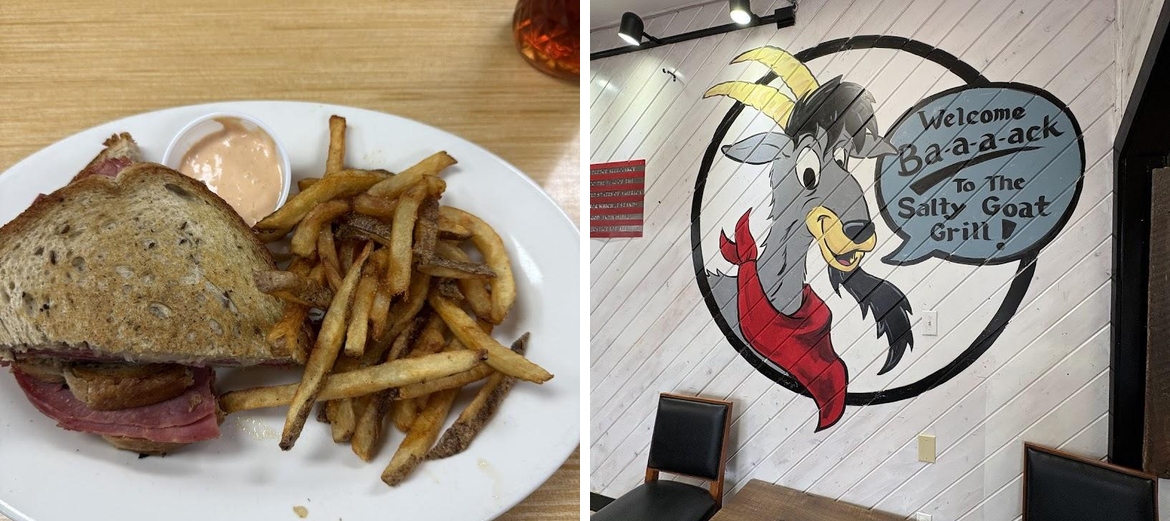 Salty Goat Grill Menu