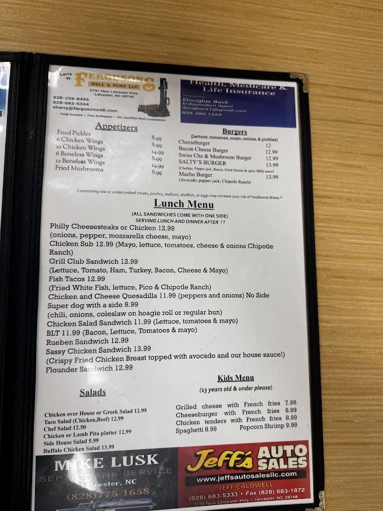 Salty Goat Grill Menu image 4